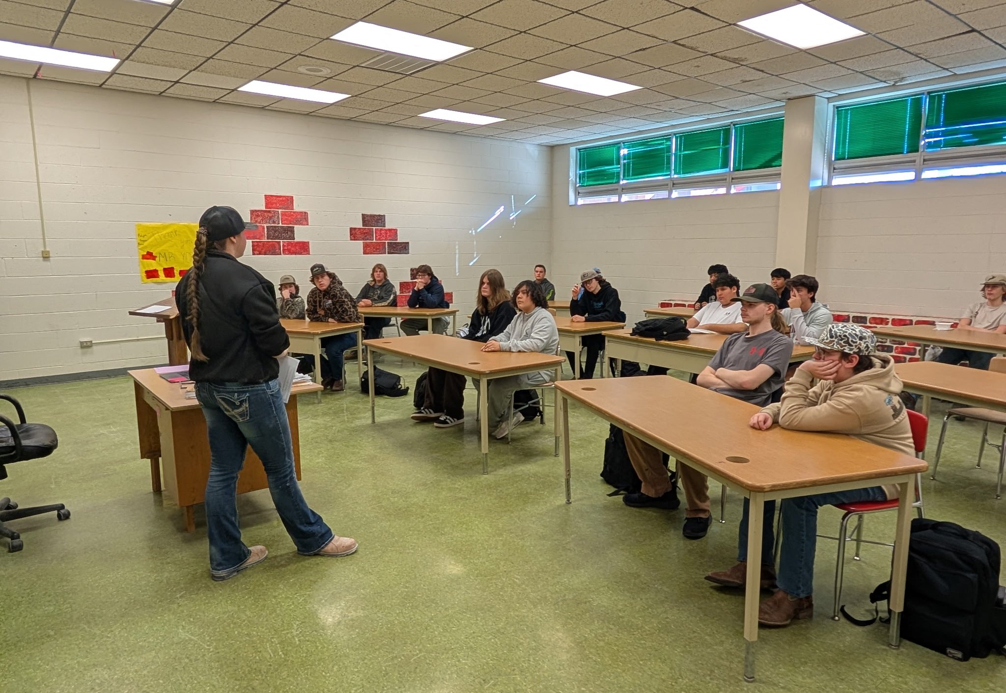 Masonry instructors and NCMCA members